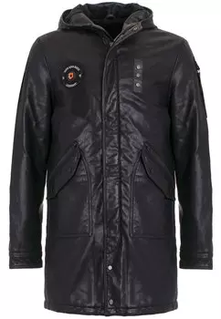 Кожаная куртка Cipo & Baxx, черный