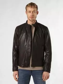 Кожаная куртка cleary s Joop Jeans, коричневый