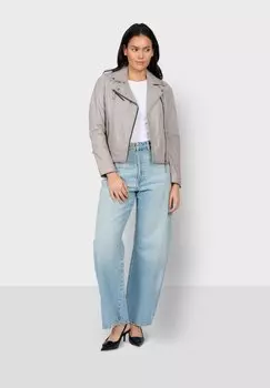 Кожаная куртка CLIPS Oakwood, светло-серый