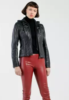 Кожаная куртка COCO BLACKLABEL Zoe, черный