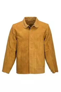 Кожаная куртка для сварки Portwest, коричневый