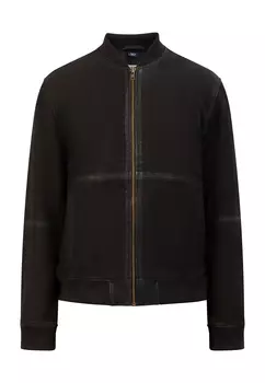 Кожаная куртка DreiMaster, черный