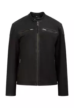 Кожаная куртка DreiMaster, черный