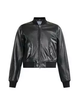 Кожаная куртка DreiMaster, черный