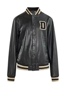 Кожаная куртка DreiMaster, черный