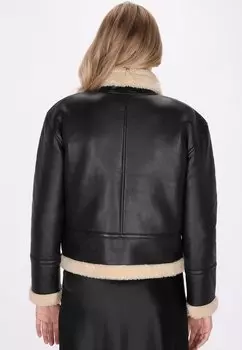 Кожаная куртка DreiMaster, черный