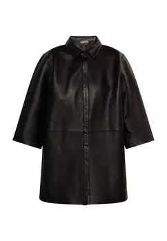 Кожаная куртка DreiMaster Lederhemd, черный