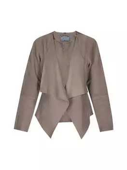 Кожаная куртка DreiMaster Vintage, цвет taupe grey