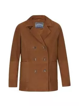 Кожаная куртка DreiMaster Vintage, коричневый