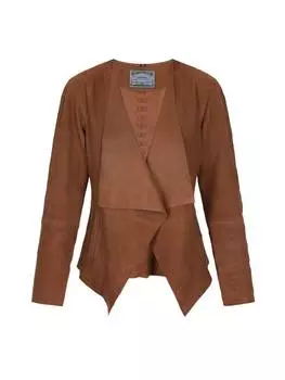 Кожаная куртка DreiMaster Vintage, коричневый