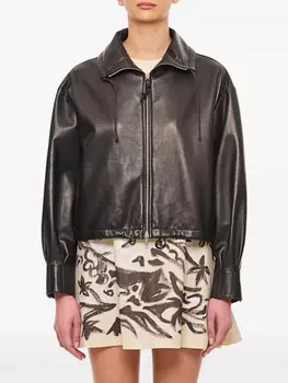 Кожаная куртка Durazzi Milano, черный