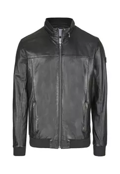 Кожаная куртка Fabiano bugatti, черный