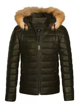 Кожаная куртка Felix Hardy, хаки