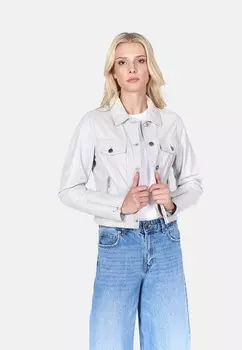 Кожаная куртка Freaky Nation, белый