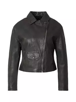 Кожаная куртка FREAKY NATION Between-Season Jacket Letra, черный