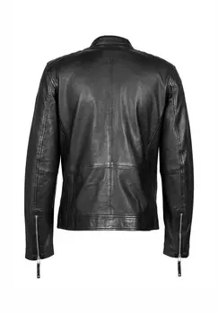 Кожаная куртка Freaky Nation, черный