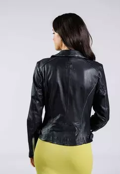 Кожаная куртка Freaky Nation, черный