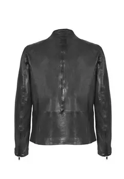 Кожаная куртка Freaky Nation, черный