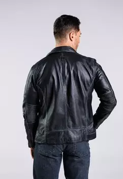 Кожаная куртка Freaky Nation, черный