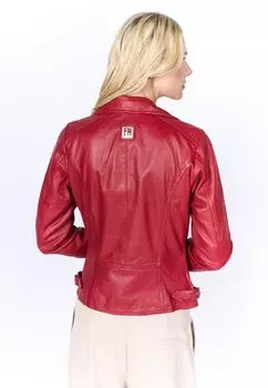 Кожаная куртка Freaky Nation, красный