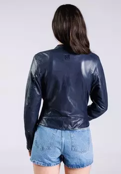 Кожаная куртка Freaky Nation, синий