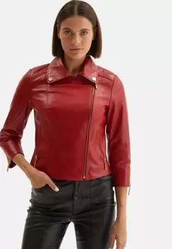 Кожаная куртка FURNIQ UK, красный