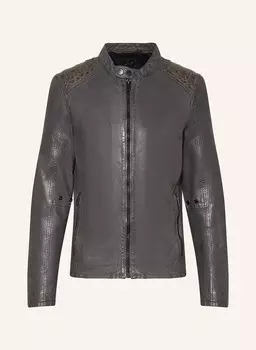 Кожаная куртка g2mmagnu Gipsy, серый