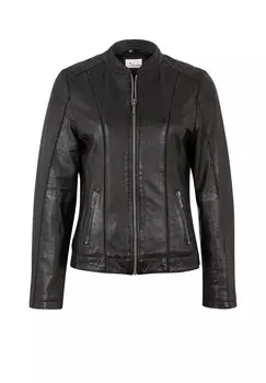 Кожаная куртка Gabi в байкерском стиле 7eleven, черный