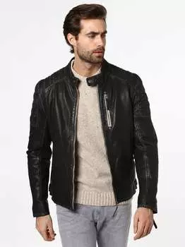 Кожаная куртка gbgennet Gipsy, черный