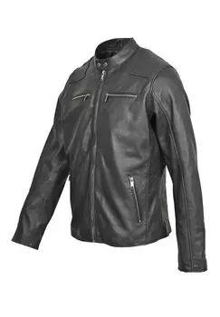 Кожаная куртка GILLES Kaporal, черный