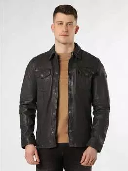 Кожаная куртка Gipsy, антрацит