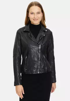 Кожаная куртка Gipsy Bikerjacke Gwaleeza Rf, молочно черный