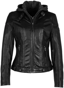 Кожаная куртка Gipsy by Mauritius Between-Season Jacket Cacey, черный