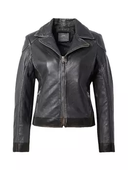 Кожаная куртка Gipsy by Mauritius Between-Season Jacket Peetu, черный