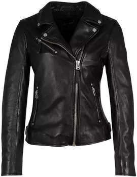 Кожаная куртка Gipsy by Mauritius Between-Season Jacket, черный