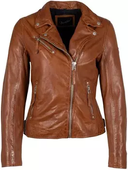 Кожаная куртка Gipsy by Mauritius Between-Season Jacket Paige, коричневый