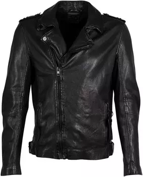 Кожаная куртка Gipsy by Mauritius Between-Season Jacket, черный