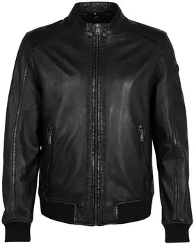 Кожаная куртка Gipsy by Mauritius Between-Season Jacket, черный