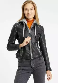 Кожаная куртка Gipsy, черный