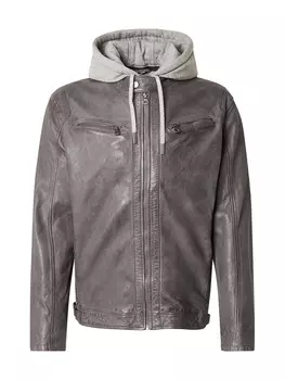 Кожаная куртка Gipsy Comfort Line Between-Season Jacket Braeden, цвет muddy colored