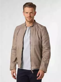 Кожаная куртка Gipsy, цвет kitt