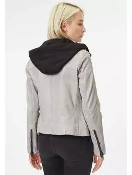 Кожаная куртка Gipsy, серый