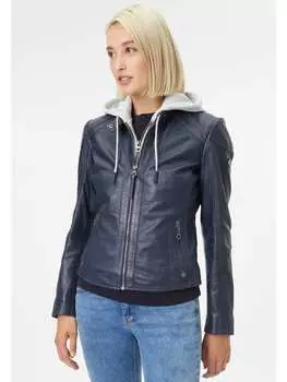 Кожаная куртка Gipsy, синий