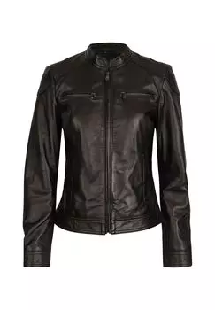 Кожаная куртка Грета 7eleven, черный