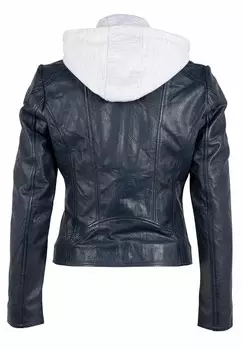 Кожаная куртка GWAPRIL Gipsy by Mauritius, синий