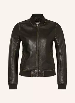 Кожаная куртка gwbrita Gipsy, черный