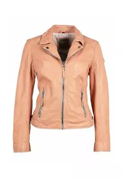 Кожаная куртка GWLOREEN Gipsy by Mauritius, оранжевый