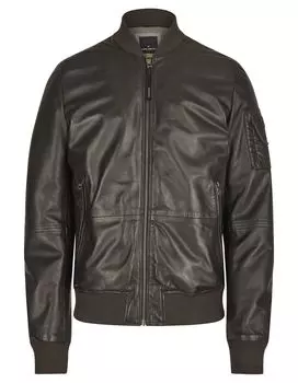 Кожаная куртка HECHTER PARIS, черный