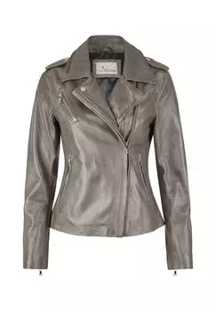 Кожаная куртка Iconic 7eleven, серый