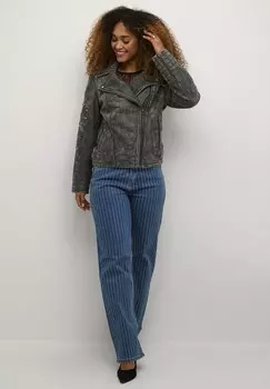 Кожаная куртка IFIE Cream, черный